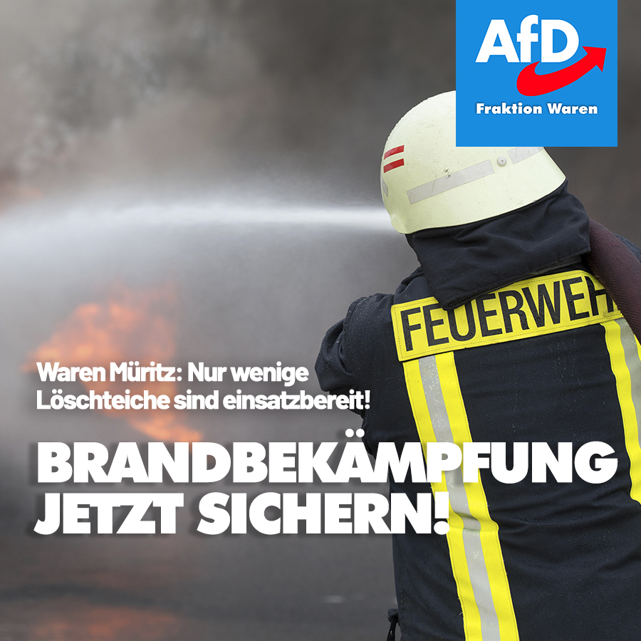 Read more about the article Brandbekämpfung sichern – Löschwassersituation verbessern!