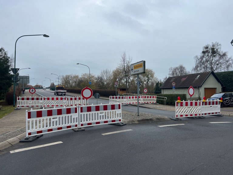 Mehr über den Artikel erfahren +++ Vollsperrung Herrenseebrücke +++