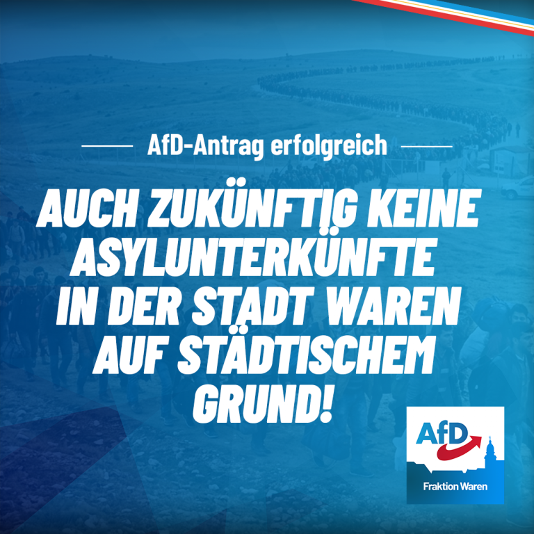 Mehr über den Artikel erfahren Keine Flüchtlingsunterkünfte auf städtischem Boden!